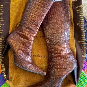 COPY - Leather Boots sz 10